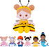 OUOZZZ Soft Baby Doll for Girls - My First Birthday Gift - Plush Rag Doll in Yellow Bee Dress for Toddlers Kids Infants