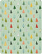 Pfrewn Christmas Crib Sheets for Boys Girls Woodland Forest Cute Trees Fitted