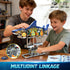 Set 687 12+ INSOON Mechanical Shark Building with LED Light, PCS Movable Ocean Animal with Display Stand, Sea Fish