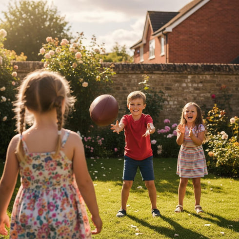 70+ Shuffle Up American Football Card Game Kids Outdoor Garden Games with Fun & Active Fitness Workout Cards, American
