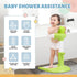 Laigoldana 6-36 Baby Shower Stand, Toddler Bath Standing Support with Anti-Slip Base and Shower Holder, Adjustable