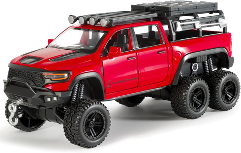 FRJV Toy Trucks for Boys 1/32 Diecast Trucks Mammoth Model Truck,Collectible Pickup Truck