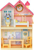 BLUEY Mini Home Playset - Compact House Playset with Carry Handle, Three Rooms and Figure with 5 Play Pieces