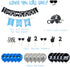 Two Cool Birthday Party Decorations - I AM TWO Banner, Balloons, Cake Topper for Little Man's 2nd Birthday