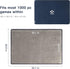 1000 Becko US Jigsaw Puzzle Board Portable Puzzle Mat for Puzzles Storage Saver, Non-Slip Surface, Up to Pieces (Gray)