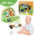 Dr.Rapeti Baby Travel Car Seat Toy for Rear Facing Infants 0-12 Months - Double Sided Activity Entertainment Gift