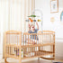 ZYATKSML 12 Crib Mobile, Baby Mobile with Lullabies, Musical Baby Crib Mobile for Boys or Girls, Safari Animals Crib