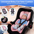 Infant Car Seat Insert, Ultra-Thick Carseat Head Support for Infant, Breathable Baby Car Seat Head & Body Support