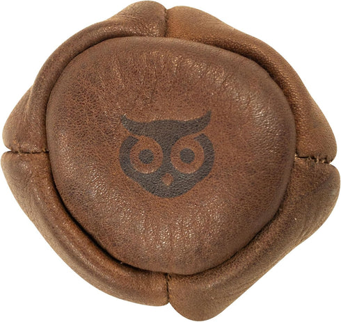 Hide & Drink Stylish Door Knob & Car Gear Cover - Safety Multi-Purpose Full Grain Leather, Bourbon Brown
