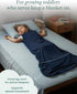Summer 0.5 3T-4T-5T PurComfy Extra-Long Toddler Sleep Sack, Premium Bamboo Viscose Sleeping Bag Supersoft TOG Wearable