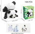 Panda Mini Building Block Set, Micro Animal Building Bricks for Adults, Miniature Animal Block Sets Gifts (1325 pcs)