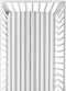 Sweet Jojo Designs Fitted Baby Crib Sheets (Grey and White Striped) for