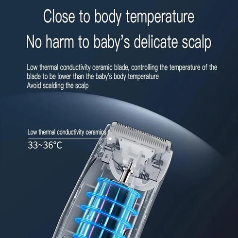 Generic Trimmer, Set, Baby Hair Clippers - Child Grooming Toddler Shaving Tool | Electric Low Noise Haircut Machine