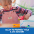 Educational Insights Ruby's Gem Quest Scissor Skills Game - Preschool Board Games, Sorting Toys for Ages 3+