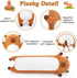 Animal,33.5 Large Capybara Stuffed Long Capybara Plush,Cute Plushies Animal Body Pillow,Kawaii Big Plush Toy Animals