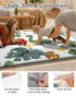 50x50 TINYHARBO Premium Foam Baby Play Mat Removable & Machine Washable Cover, Extra Thick Padding Playpen Mat