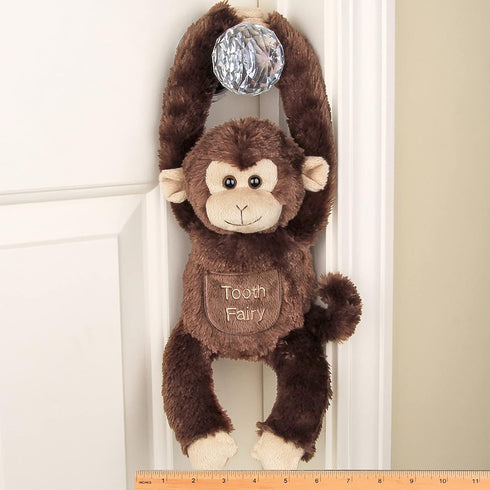 Bearington Lil’ Swings The Tooth Fairy Monkey Plush, 12 Inch Monkey Stuffed Animal