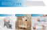 HDJOAPS Pack 38"x26"x3", Pack and Play Mattress Pad Dual-Sided n Play Mattress Crib Mattress Pad with Soft Breathable