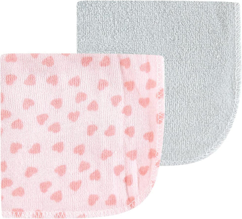 Luvable Friends Baby Washcloths - Cotton Rich, Elephant Design, One Size