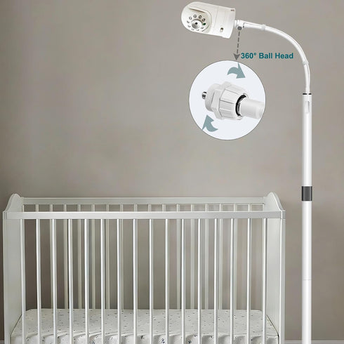 EYSAFT DXR-8 DXR-8, Floor Stand Holder Mount-Heavy-Duty Stand Compatible with Infant Optics PRO & Adjustable