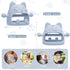 Baby Teething Toys for 0-6 Months, Anti-Drop Silicone Mitten Teething Toy for Soothing Sore Gums