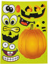 Halloween Stickers - 72 Sheets Kids Jack O' Lantern Pumpkin Stickers by Tigerdoe - Create a Pumpkin for Kids