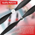 6 Sets Tr-p51 4 Riakrum Spare Rc Plane Propellers Airplane Carbon Fiber Nose Cone Compatible with Rc Plane Channel