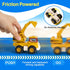 ZROPAW 2 3 4 5 Construction Toys for Toddlers Years Old, Sandbox Excavator Toy with Construction Truck Vehicles Dump