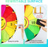 12 Inch 12 Color Prize Wheel, Slot Spinning Wheel Fortune Game, Holiday Activities, Party, Classroom or Home Education