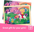 24 Piece Wooden Jigsaw Puzzles for Kids Ages 3-5, Unique Shape Fairy Princess Puzzle for Toddlers with Tray