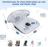 COOLBEBE 2 Pack Car Seat Protector for Potty Training, Dry Waterproof Car Seat Liner Toilet Training with Anti-Slip