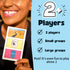 OFF TOPIC Get The Picture Card Game - Fun Word Puzzle Game for 2+ Players, Great Party Game