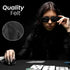 36 48 Inch Felt Card Game Table Cover for Playing Cards, Poker, Mahjong, Domino, Bridge and Board Game, Elastic Fitted