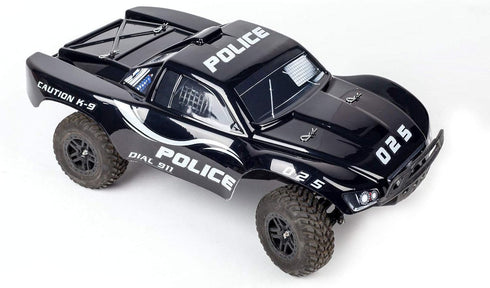 SummitLink Custom Body Police Style Replacement for 1/10 Scale RC Car or Truck (Truck not Included) SS-PO-02