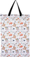 ReUseLife Large Hanging Wet/Dry Cloth Diaper Pail Bag for Reusable Diapers or Laundry
