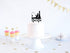 YzYbuaego Black Fishing Wedding Cake Topper, Mr & Mrs, Fishing Theme for Wedding/Engagement/Bridal Shower