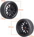 RC On Road Touring Tires and Wheels Pre-Glued for 1/18 Traxxas Latrax Teton 1/10 4-Tec 2.0 3.0 Tamiya TT02 TT01, Set of 4