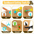 129 SpringFlower Cardboard Cutter for Kids, PCS Cardboard Tools for Kids, STEM Educational Construction Kit Toys