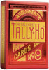 Tally-Ho MetalLuxe Playing Cards - Red