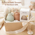 Set 3-Ivory, Andy Bear Silicone Pacifier Holder Case, Baby Paci Storage Case Silicone, Portable Leakproof One-Piece