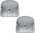 PandaEar 2 Pack Infant Car Seat Protector for Potty Training, Waterproof Piddle