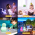 VSATEN Color Changing Dinosaur Night Light for Kids, USB Rechargeable LED Nursery Lamp with Touch Sensor