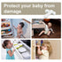 8 Pack Cabinet Door Locks for Baby Proofing, Child Safety Locks with Adhesive for Kitchen, Drawer, Cupboards