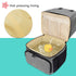 2 2 LUXJA Breast Pump Bag with Compartments for Breast Pump and Cooler Bag, Breast Pumping Case with Options