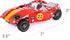 ArtCreativity Metal Model Car Building Kit, 230 PC 3D Car Model Kit for Boys, Red Vintage Toy Racecar