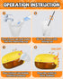 1-3, Lehoo Castle Baby Bath Toys, Dinosaur Bath Bubble Machine, Bath Toys for Kids Ages Automatic Bathtub Toys Bubble