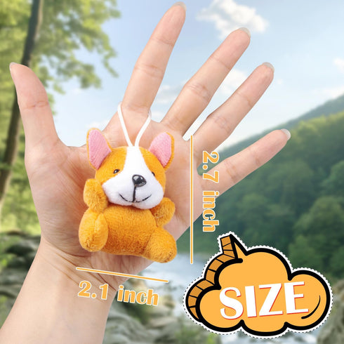 24 Pack Mini Stuffed Animals Bulk Party Favors For Kids Treasure Box Toys Classroom Plush Toys Claw Machine Key Chains