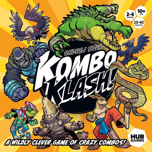 Kombo Klash Board Game | Strategy Tile-Laying Game for Kids and Adults | 2 to 4 Players, Ages 10 and Up