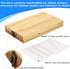 Wooden Mancala Board Game Set - Portable and Educational Two-Player Strategy Game for Family Fun and Relaxation