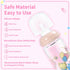 Oversized Adult Glass Feeding Bottle - Ultra Printed Baby Cuties Design